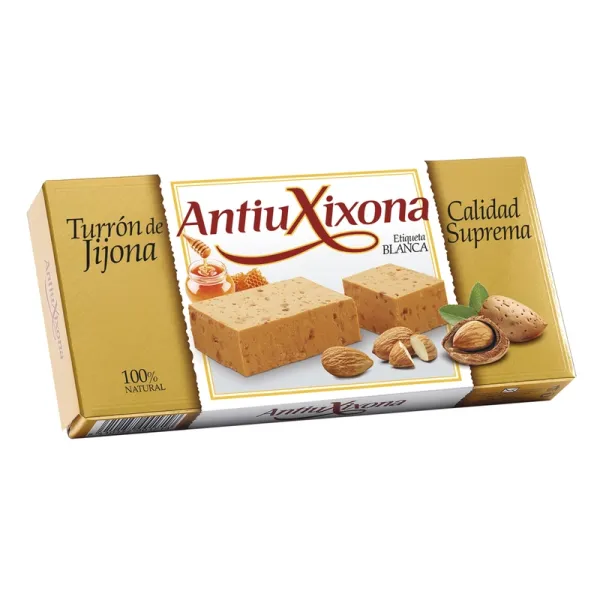 Estuche Turrón Jijona ANTIU XIXONA Calidad Suprema - 150 g.