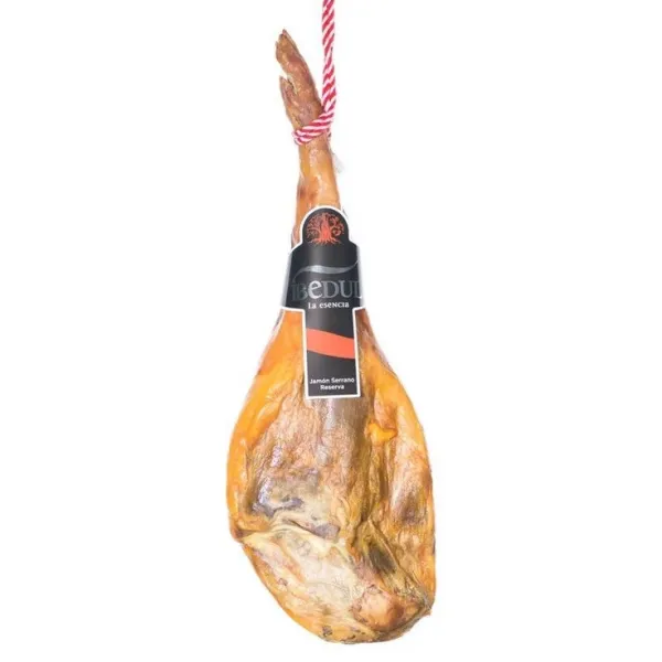 Jamón Serrano Reserva IBEDUL- Peso aprox. 6,5 Kg.