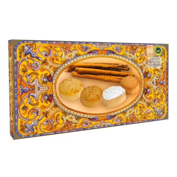 Estuche surtido tradicional de Mantecados y Polvorones GAMITO - 200 g.
