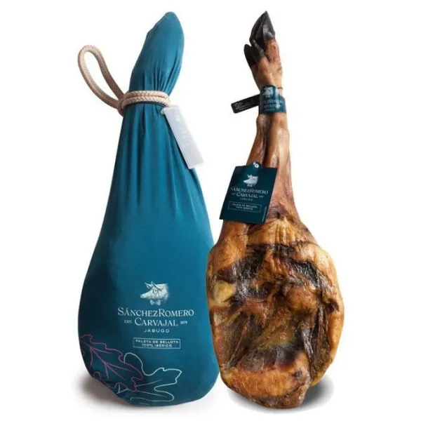 Paleta SÁNCHEZ ROMERO CARVAJAL - 100% Ibérica de Bellota - Peso aprox. 4,5 Kg.