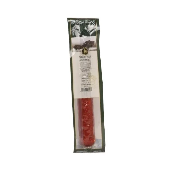 Pieza Chorizo Ibérico Bellota SIERRA DE LAS BELLOTAS - Peso aprox. 250 g.