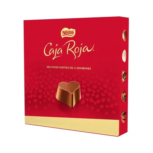 Estuche de Bombones NESTLÉ Caja Roja - 103 g.