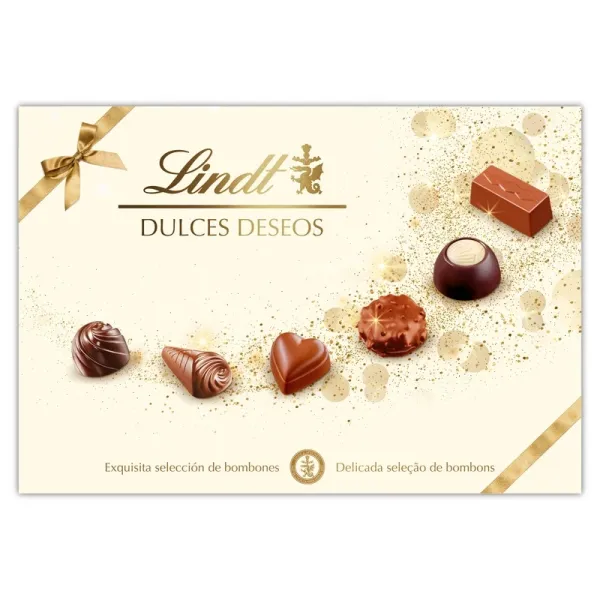 Estuche de Bombones LINDT 'Dulces Deseos' 143 g.