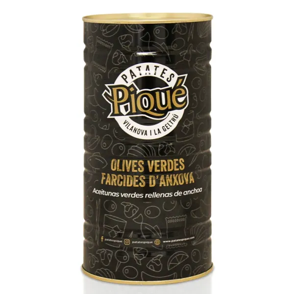 Aceituna Rellena de Anchoa PIQUE - 150 g.