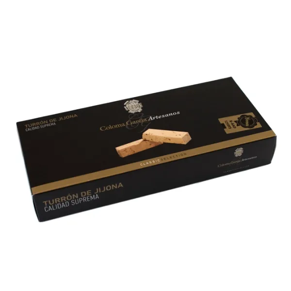 Estuche Turrón Artesano de Jijona COLOMA GARCÍA - 200 g.