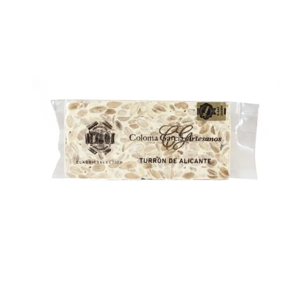 Barra Turrón Artesano de Alicante COLOMA GARCÍA - 300 g.