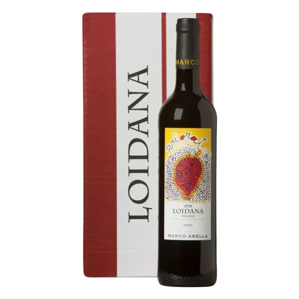 Caja 6 b. Vino tinto D.O. Priorat LOIDANA