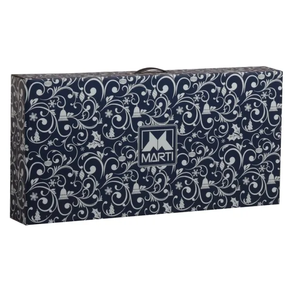 Caja navideña decorada