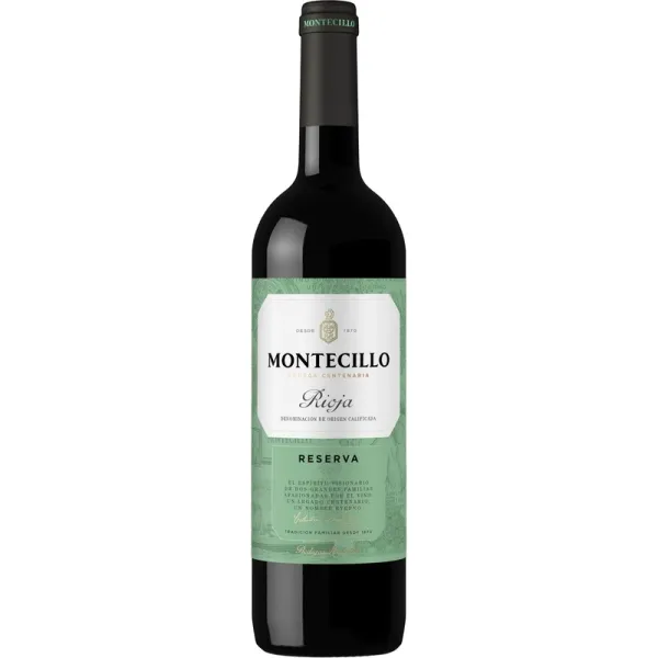 b. Vino tinto Rioja MONTECILLO Reserva