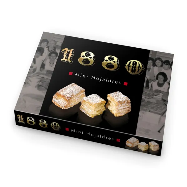 Estuche Mini Hojaldrines 1880 - 100 g.