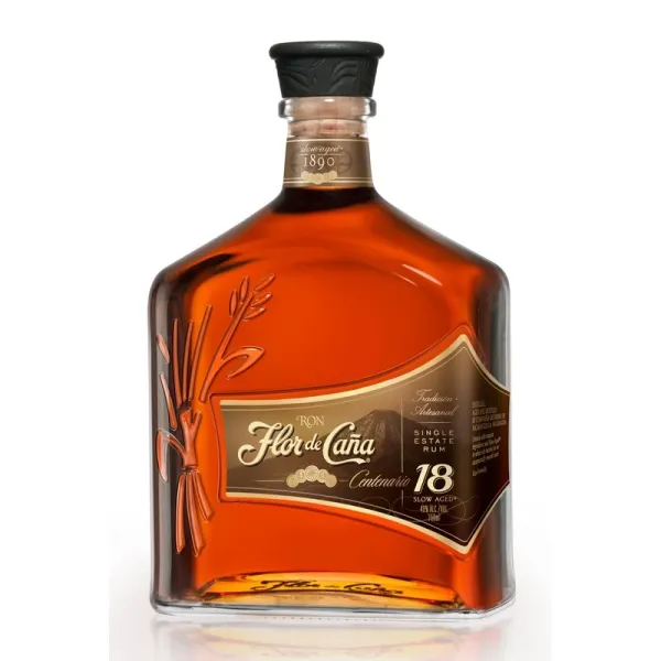 b. Ron FLOR DE CAÑA Centenario 18 años