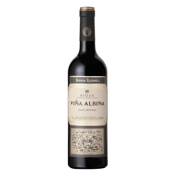 b. Vino Rioja VIÑA ALBINA tinto - Gran Reserva