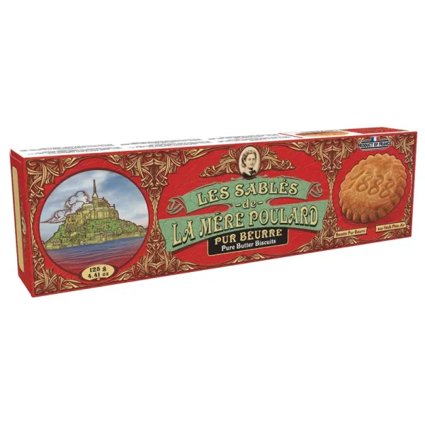 Estuche de Galletas de Mantequilla LES SABLÉS de LA MÉRE POULARD