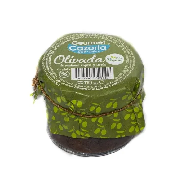 Frasco Paté de Olivada GOURMET CAZORLA - 110 g.