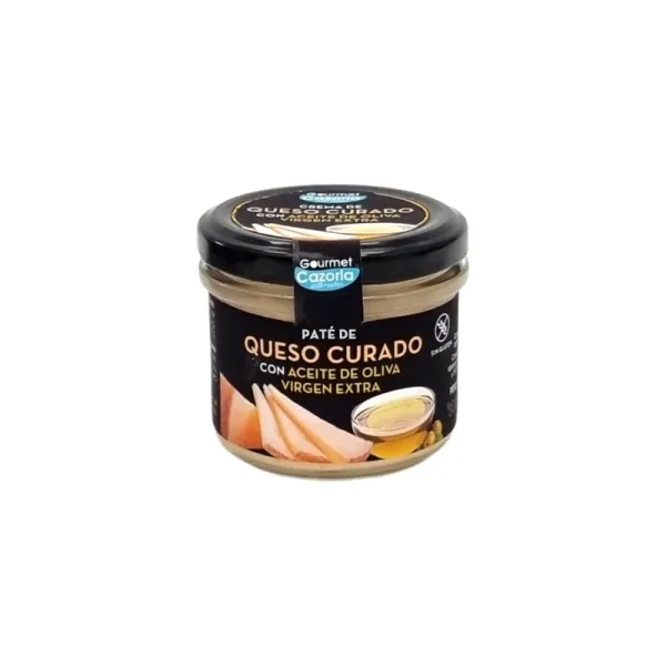 Frasco Crema de Queso Curado con Aceite de Oliva GOURMET CAZORLA - 110 g.