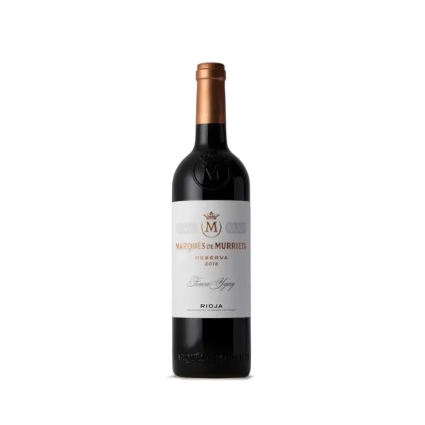 b. Vino Rioja MARQUÉS DE MURRIETA 50 cl. tinto - Reserva
