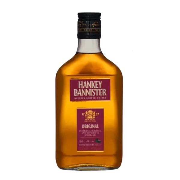 b. Whisky Escocés HANKEY BANNISTER - Blended 5 años - 37,5 cl.