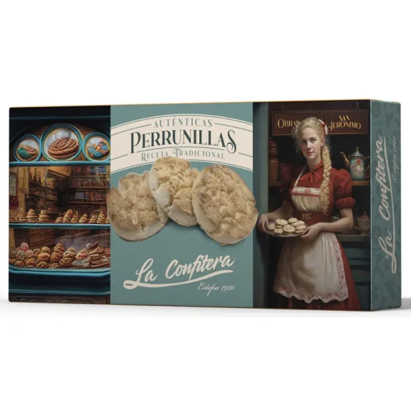 Estuche Perrunillas LA CONFITERA - 120 g.