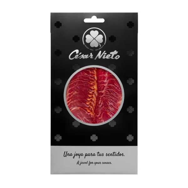 Estuche Loncheado Lomo Ibérico de Bellota CÉSAR NIETO - 100 g.