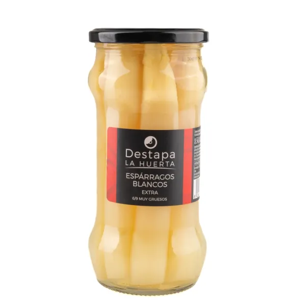 Frasco Espárragos Extra Muy Gruesos DESTAPA LA HUERTA - Fmto. 580