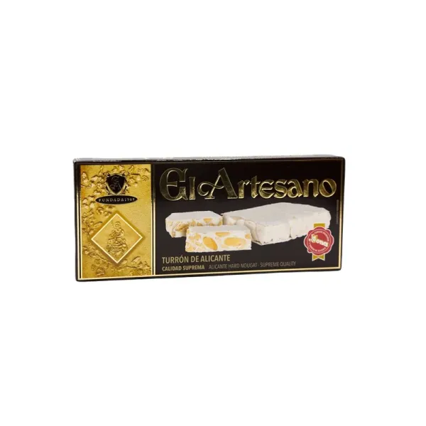 Estuche turrón Alicante EL ARTESANO Suprema - 150 g.