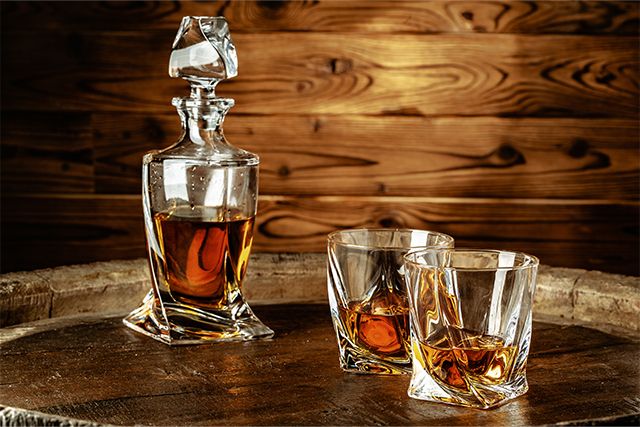 licores más comunes en las cestas de navidad